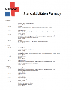 Standaktivitäten_MEDICA