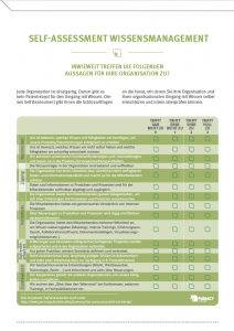 Self-Assessment-Fragebogen zur ISO 9001